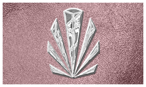 DNSEMP-C-602-SL-SH-OR Silver Sunburst Shimmer Orchid